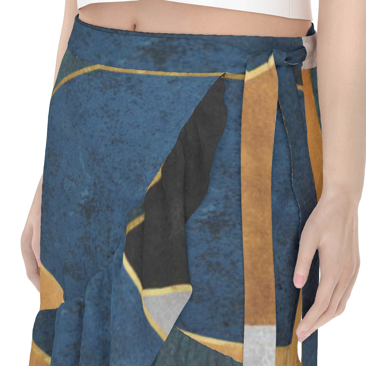 All-Over Print Women's Wrap Skirt