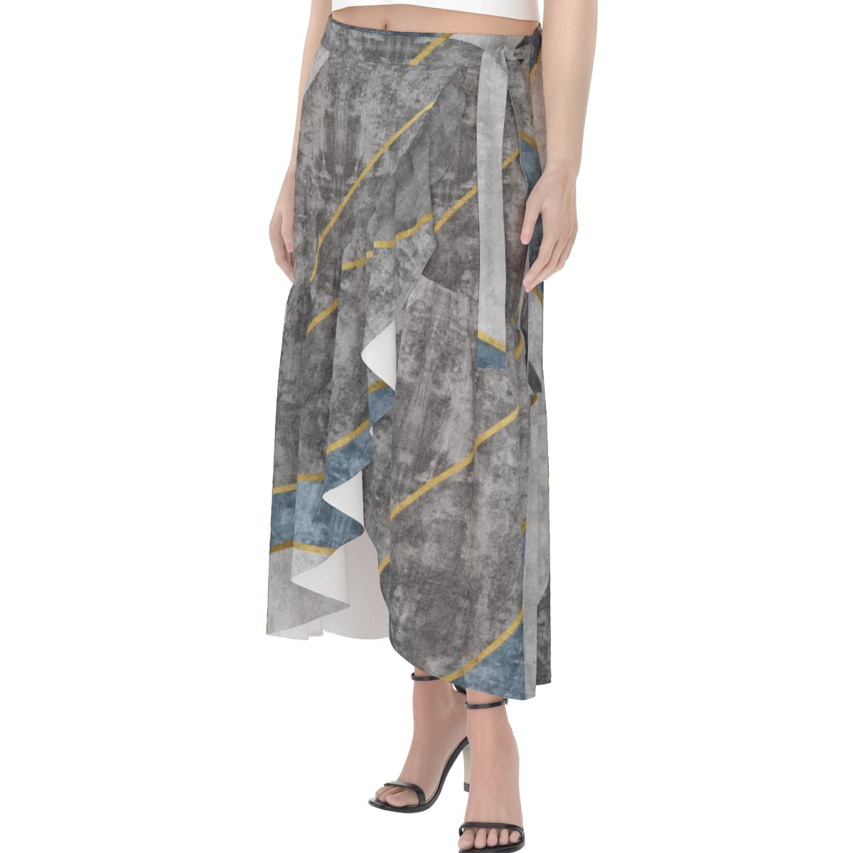 All-Over Print Women's Wrap Skirt