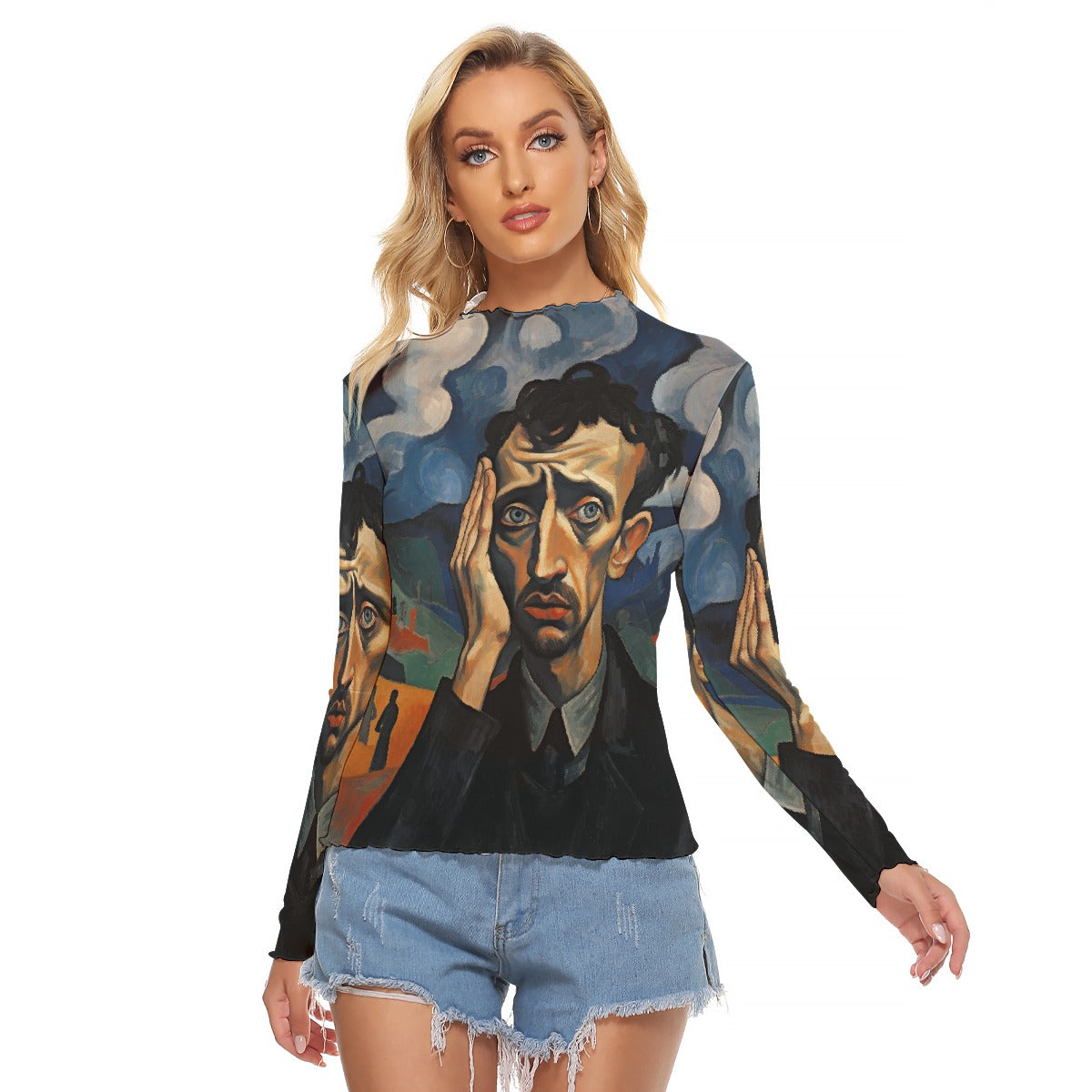 All-Over Print Women's Mesh T-shirt