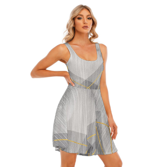 All-Over Print Women's Tank Vest Dress