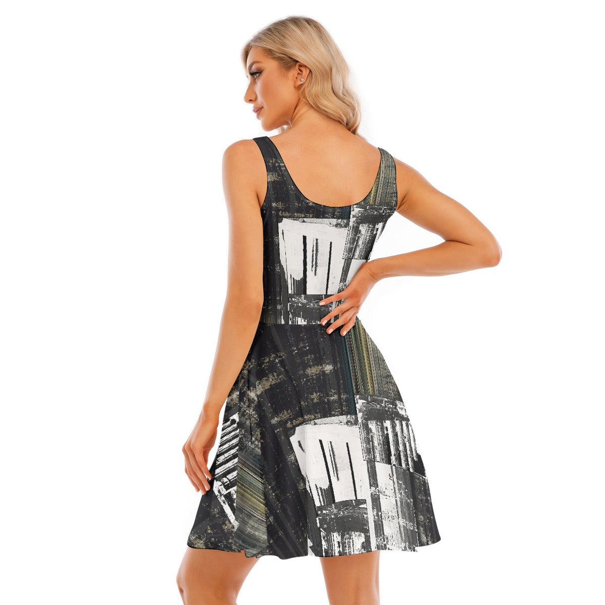 All-Over Print Women's Tank Vest Dress