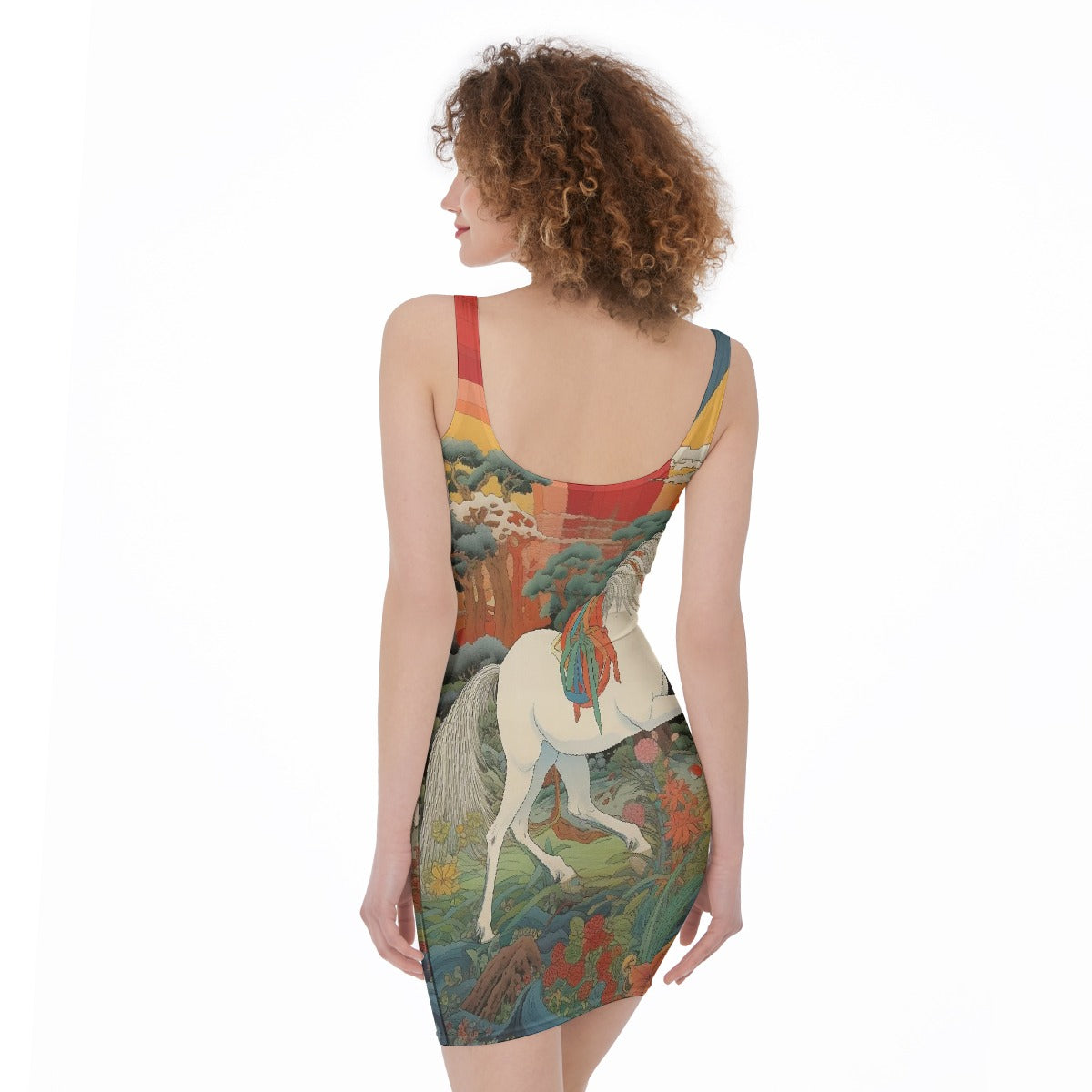 All-Over Print Women's Bodycon Dress