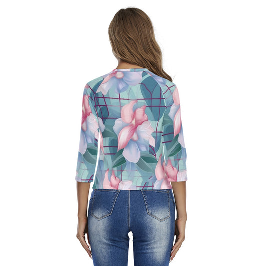 All-Over Print Women's Raglan Sleeves T-shirts