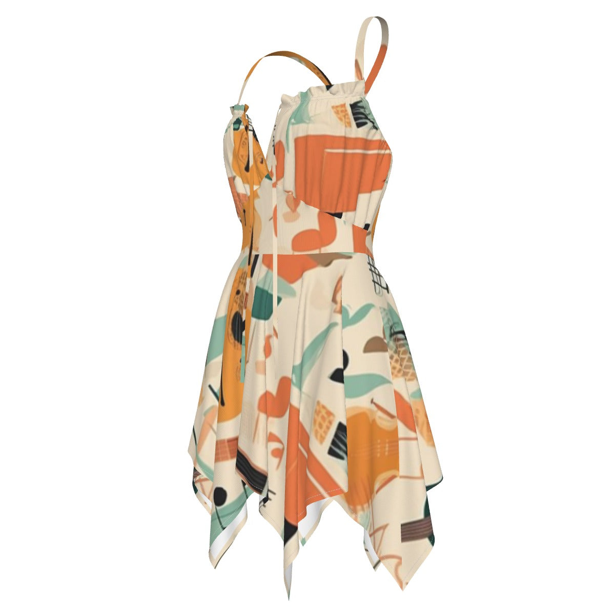 All-Over Print Women's Slip Dress