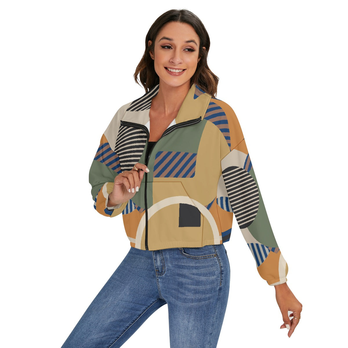 All-Over Print Women's Zip Jacket