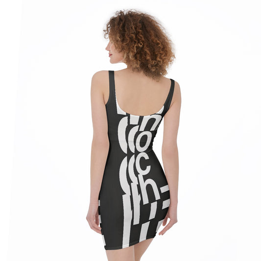 All-Over Print Women's Bodycon Dress