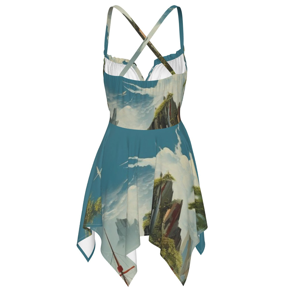 All-Over Print Women's Slip Dress