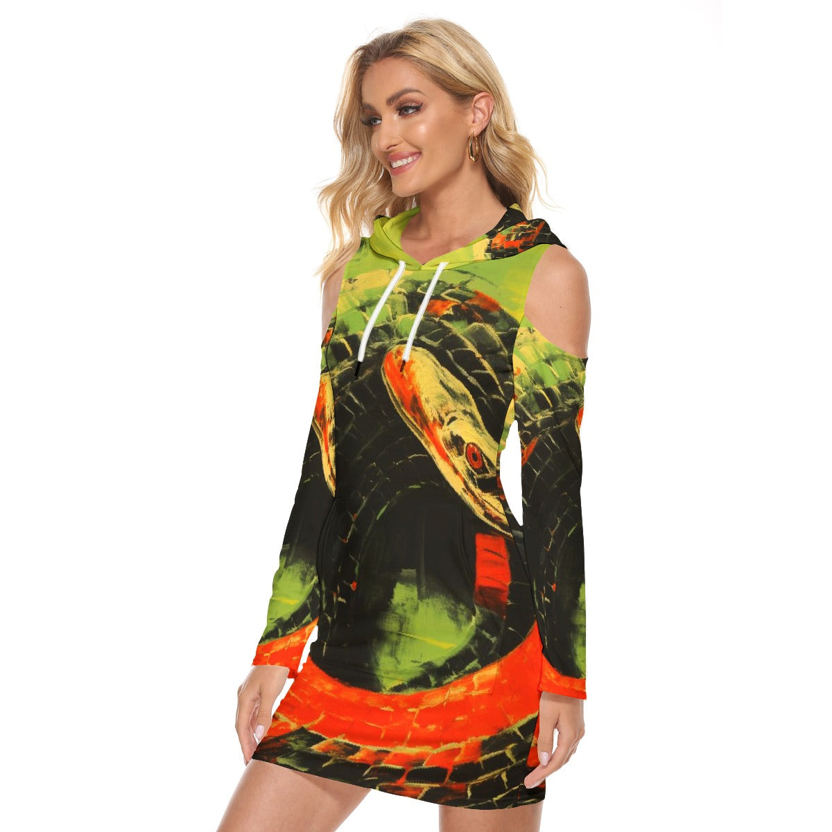 All-Over Print Women's Tight Dress