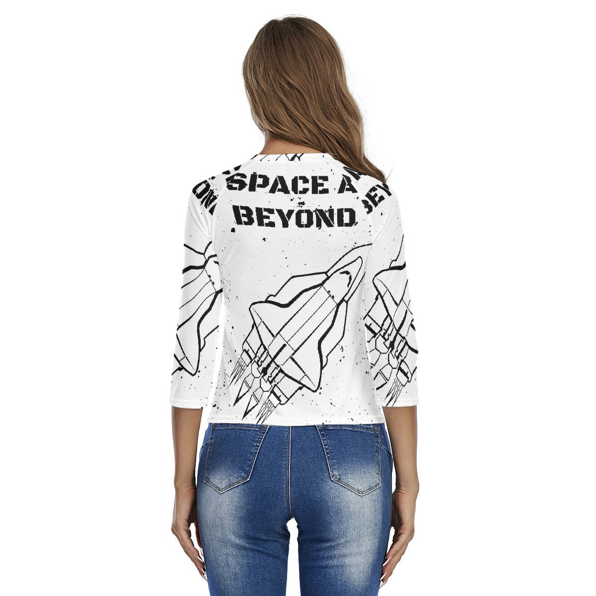 All-Over Print Women's Raglan Sleeves T-shirts