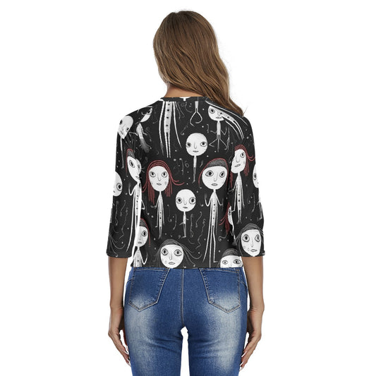 All-Over Print Women's Raglan Sleeves T-shirts