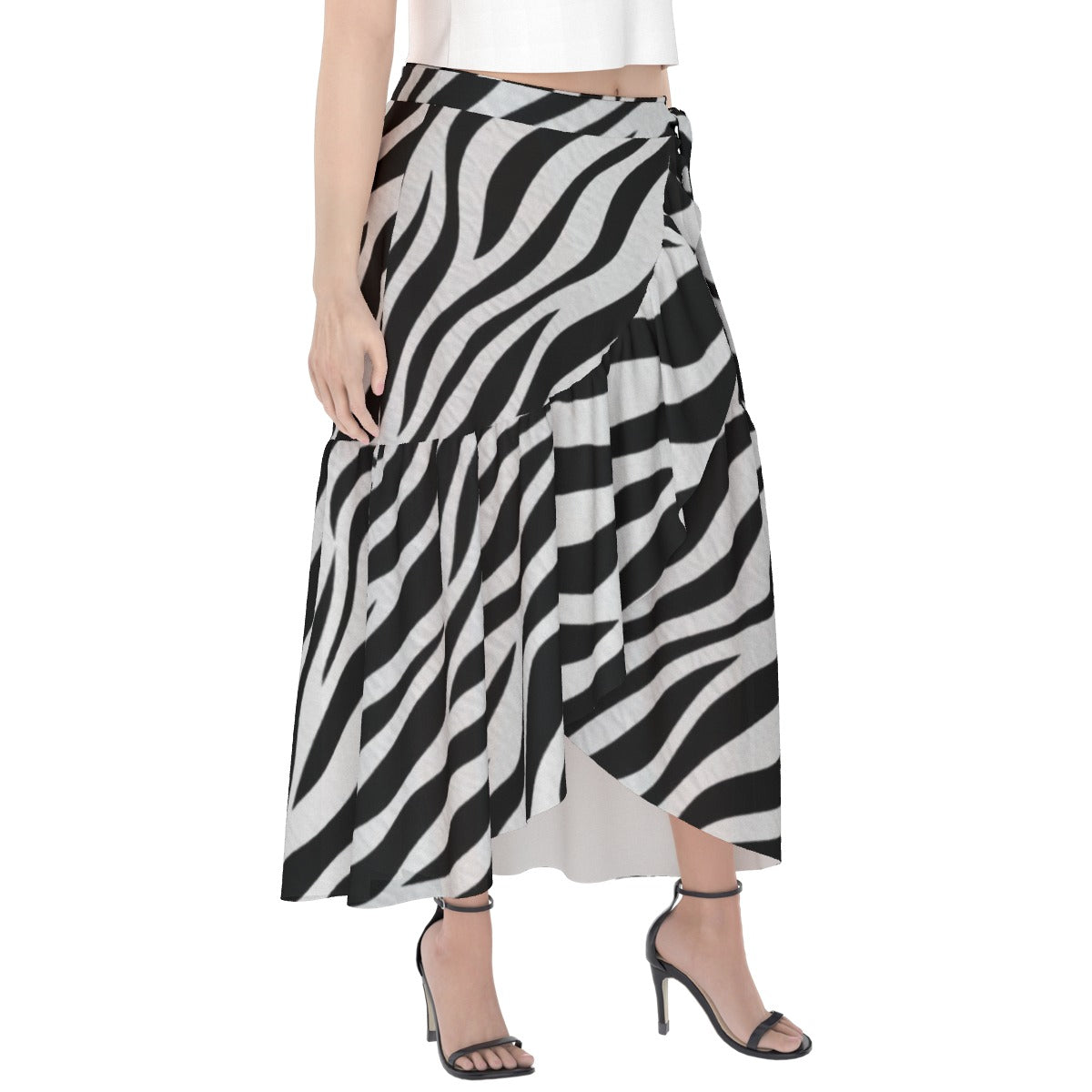 All-Over Print Women's Wrap Skirt