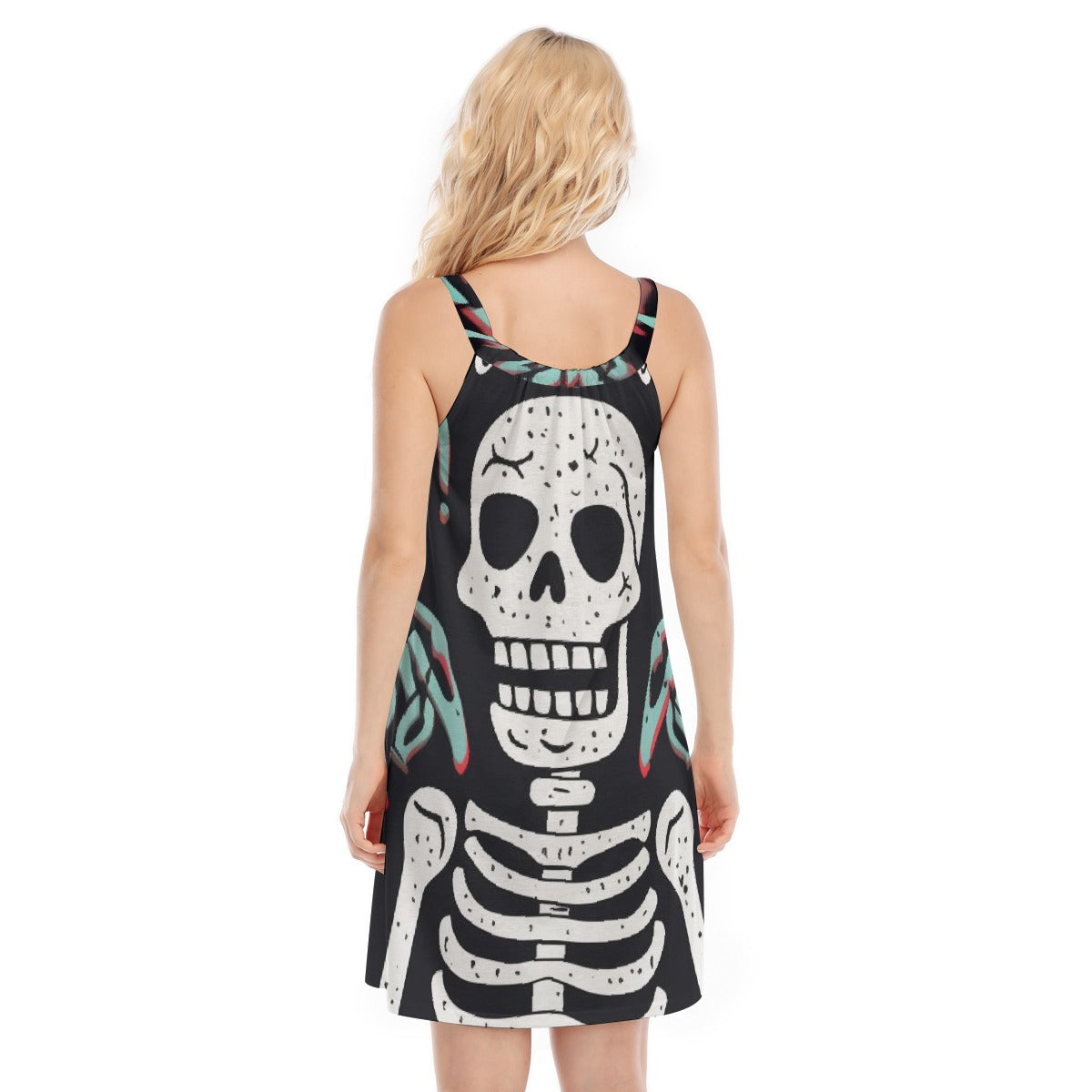 All-Over Print Women's Sleeveless Cami Dress