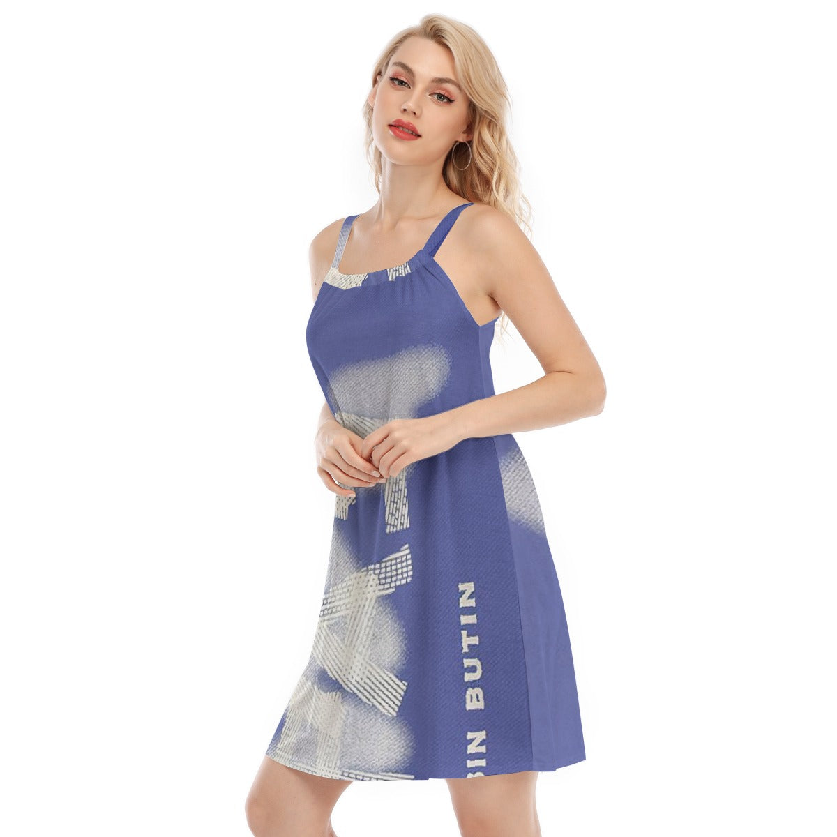 All-Over Print Women's Sleeveless Cami Dress