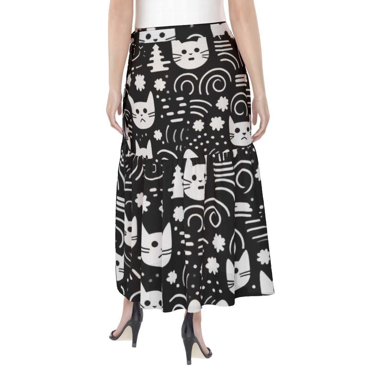 All-Over Print Women's Wrap Skirt