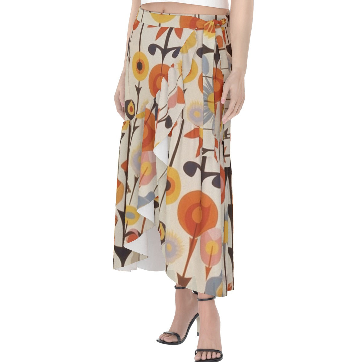 All-Over Print Women's Wrap Skirt