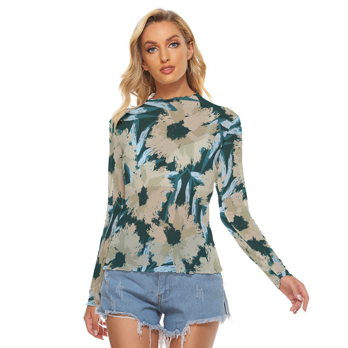 All-Over Print Women's Mesh T-shirt