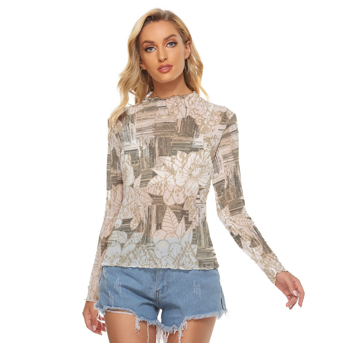 All-Over Print Women's Mesh T-shirt