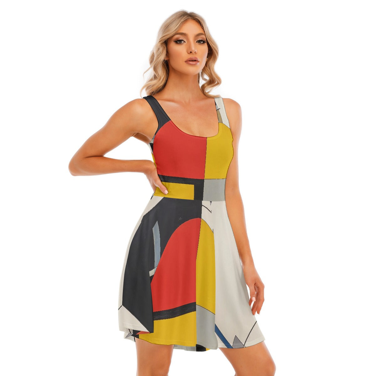 All-Over Print Women's Tank Vest Dress