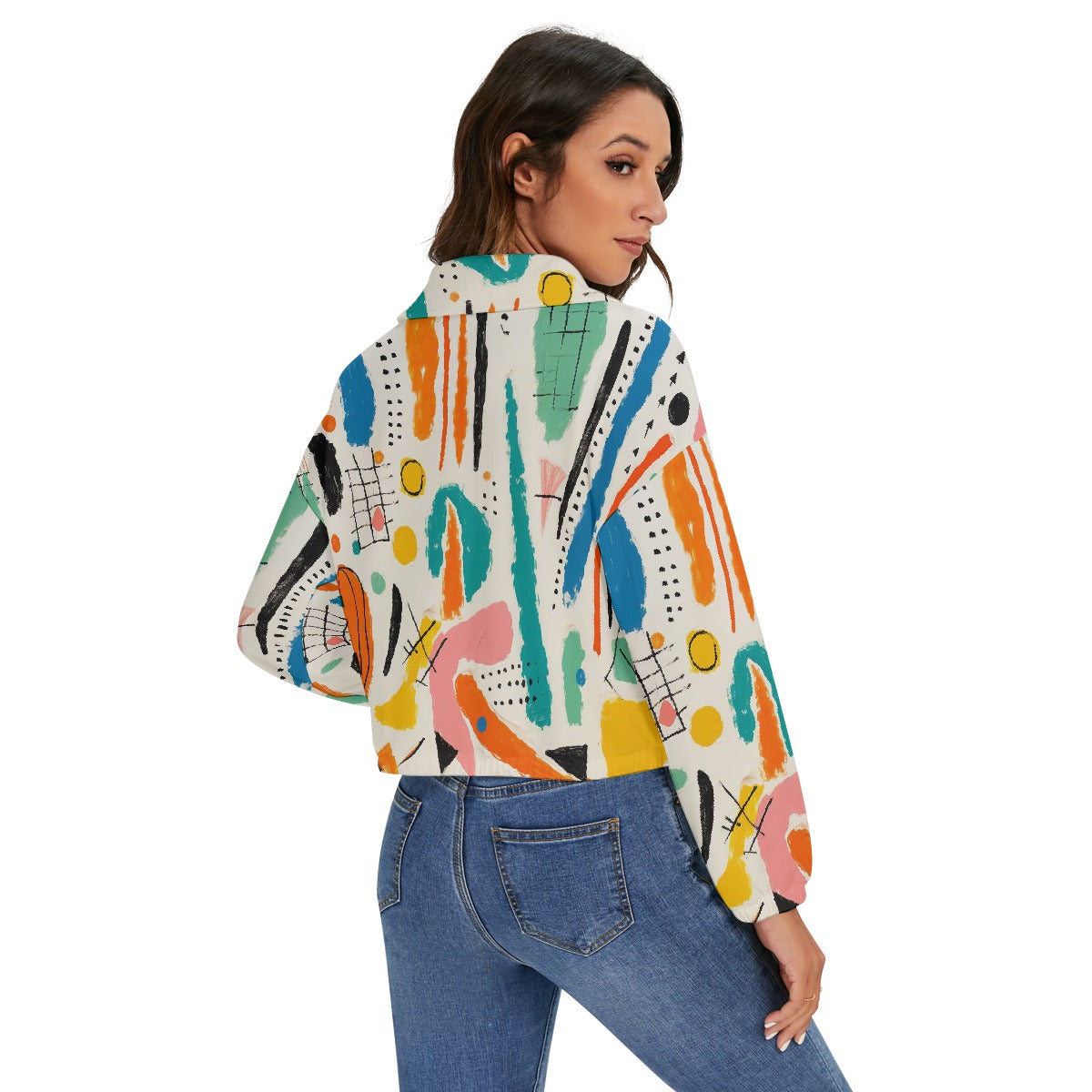 All-Over Print Women's Zip Jacket