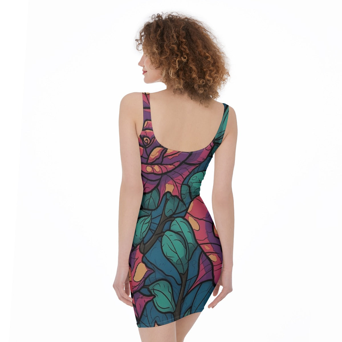 All-Over Print Women's Bodycon Dress