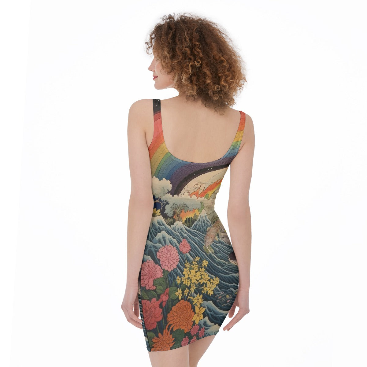 All-Over Print Women's Bodycon Dress