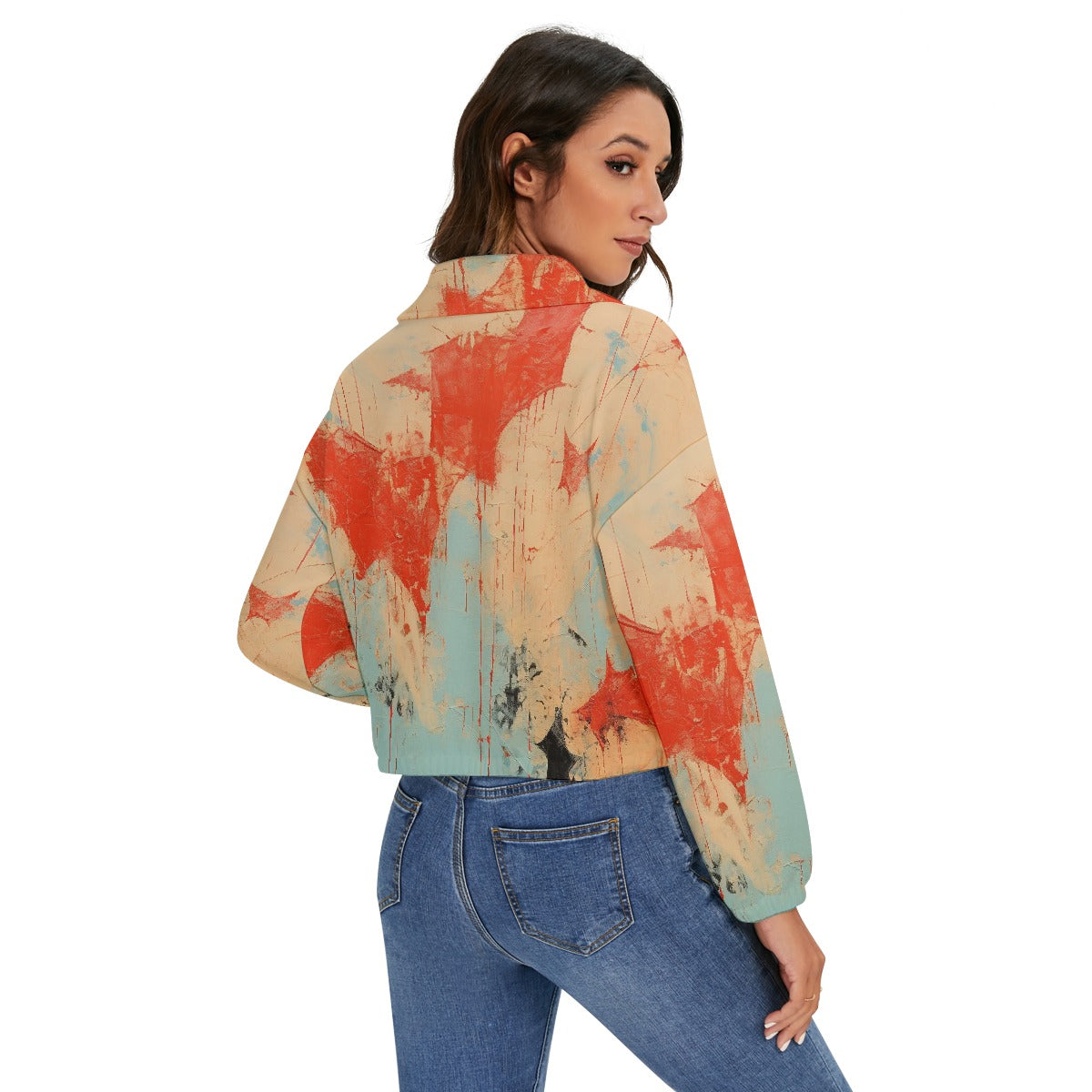 All-Over Print Women's Zip Jacket