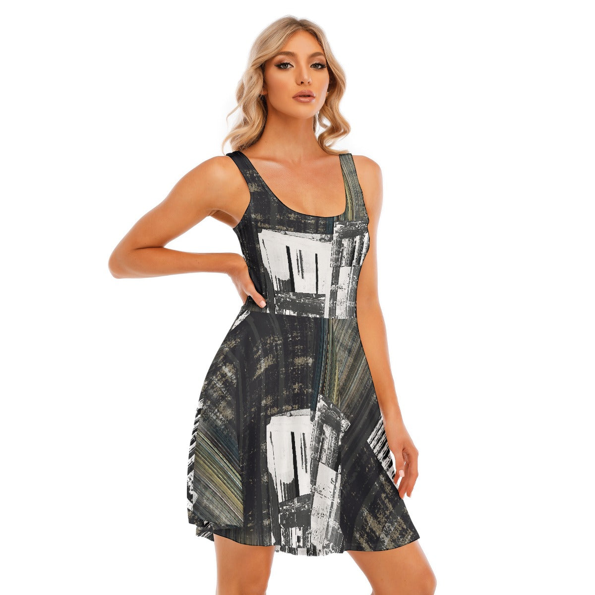 All-Over Print Women's Tank Vest Dress