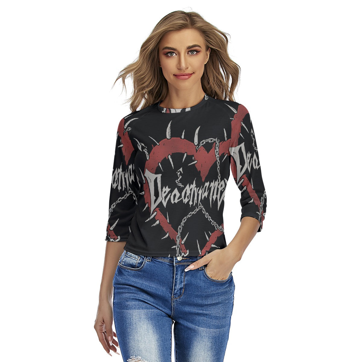 All-Over Print Women's Raglan Sleeves T-shirts