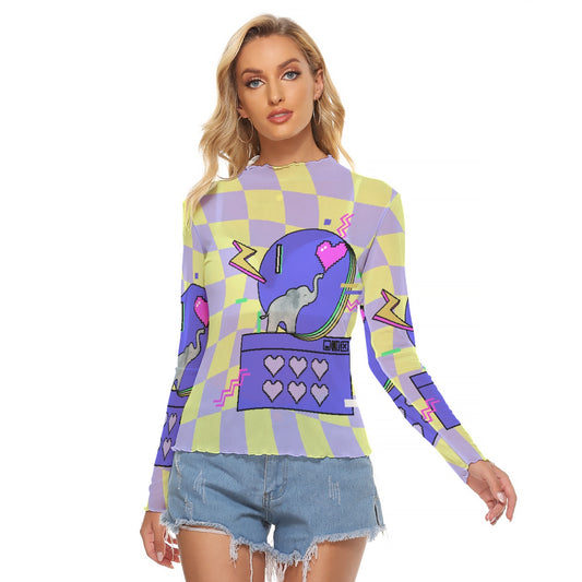 All-Over Print Women's Mesh T-shirt