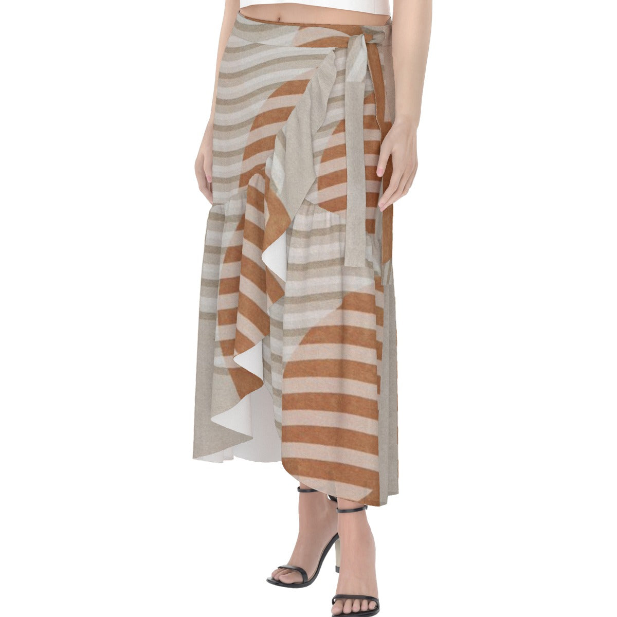 All-Over Print Women's Wrap Skirt