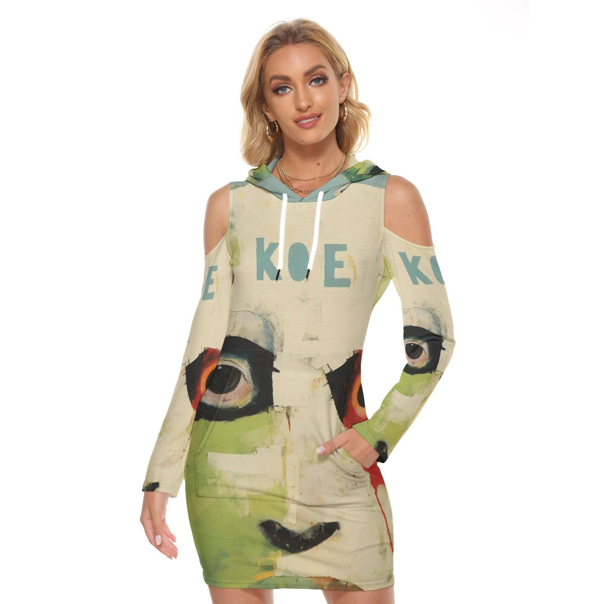 All-Over Print Women's Tight Dress