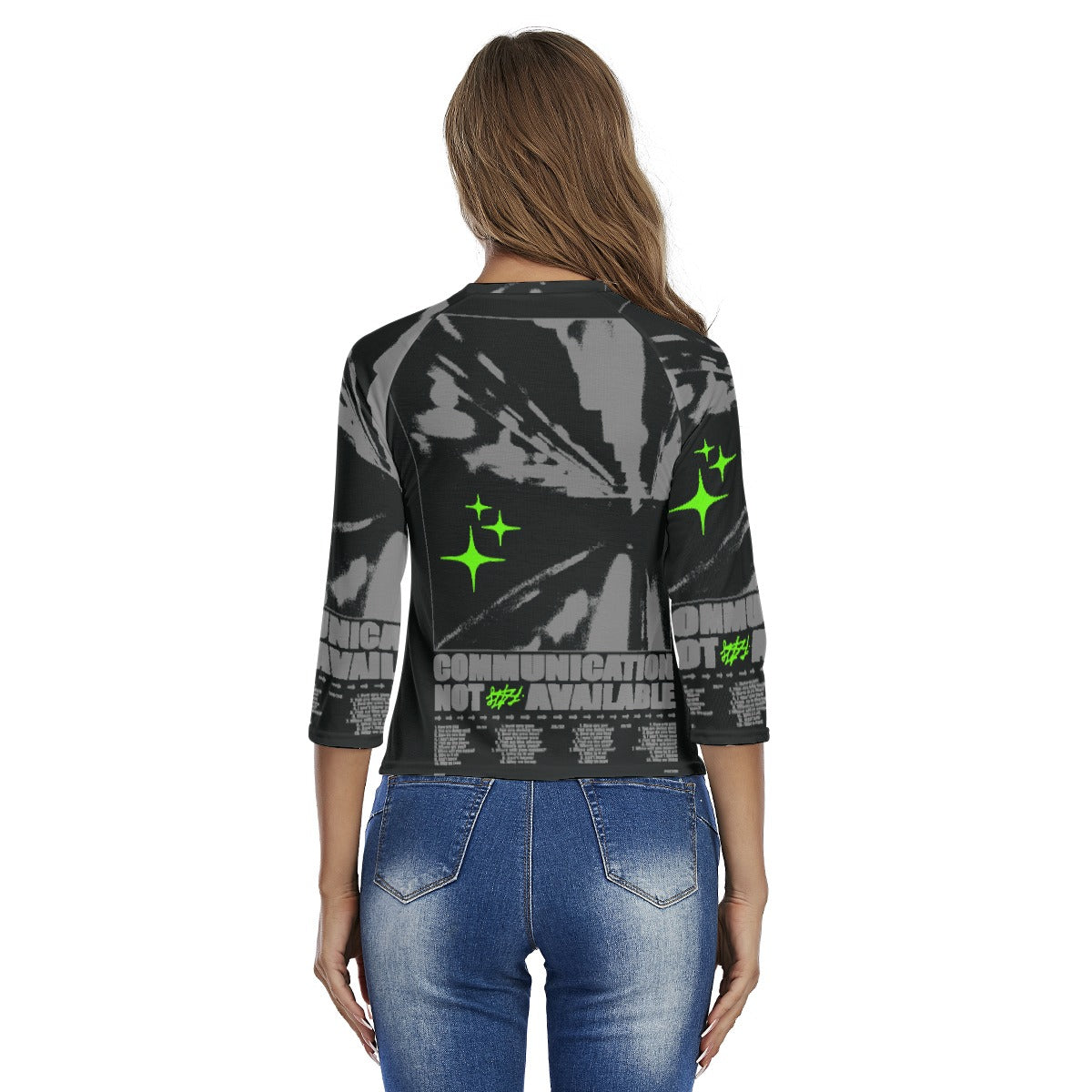 All-Over Print Women's Raglan Sleeves T-shirts