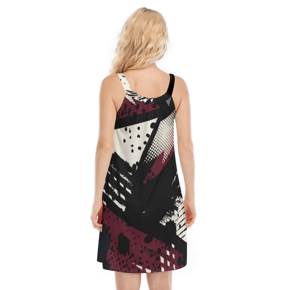 All-Over Print Women's Sleeveless Cami Dress