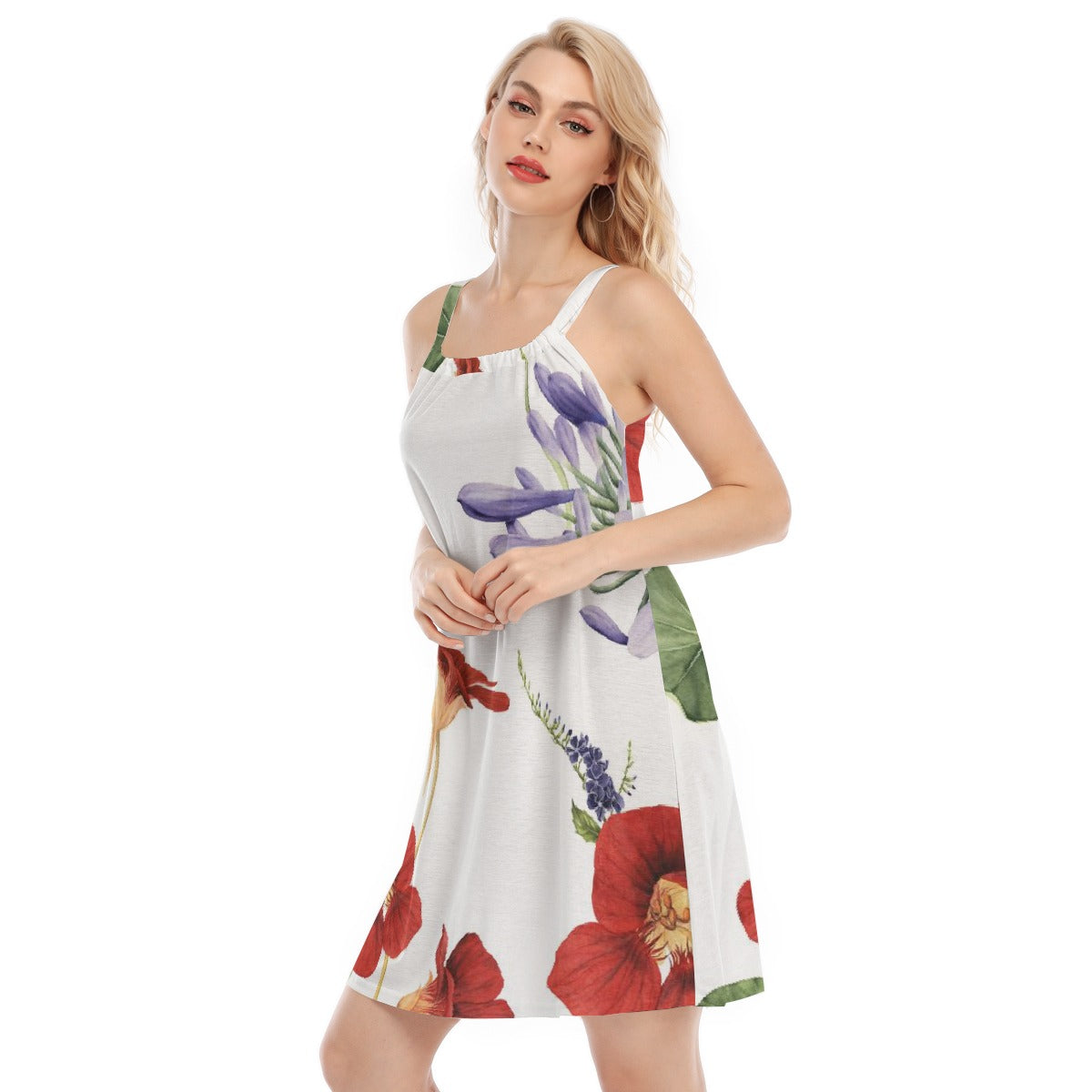 All-Over Print Women's Sleeveless Cami Dress