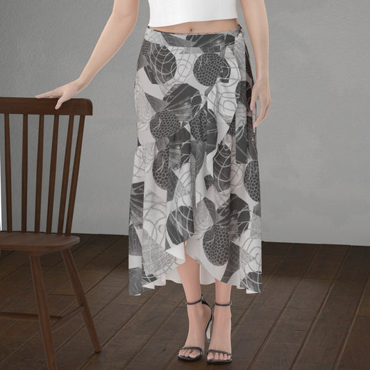 All-Over Print Women's Wrap Skirt