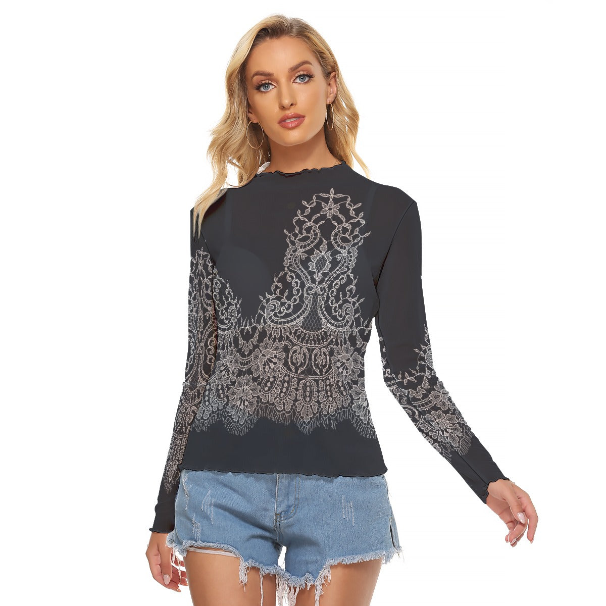 All-Over Print Women's Mesh T-shirt