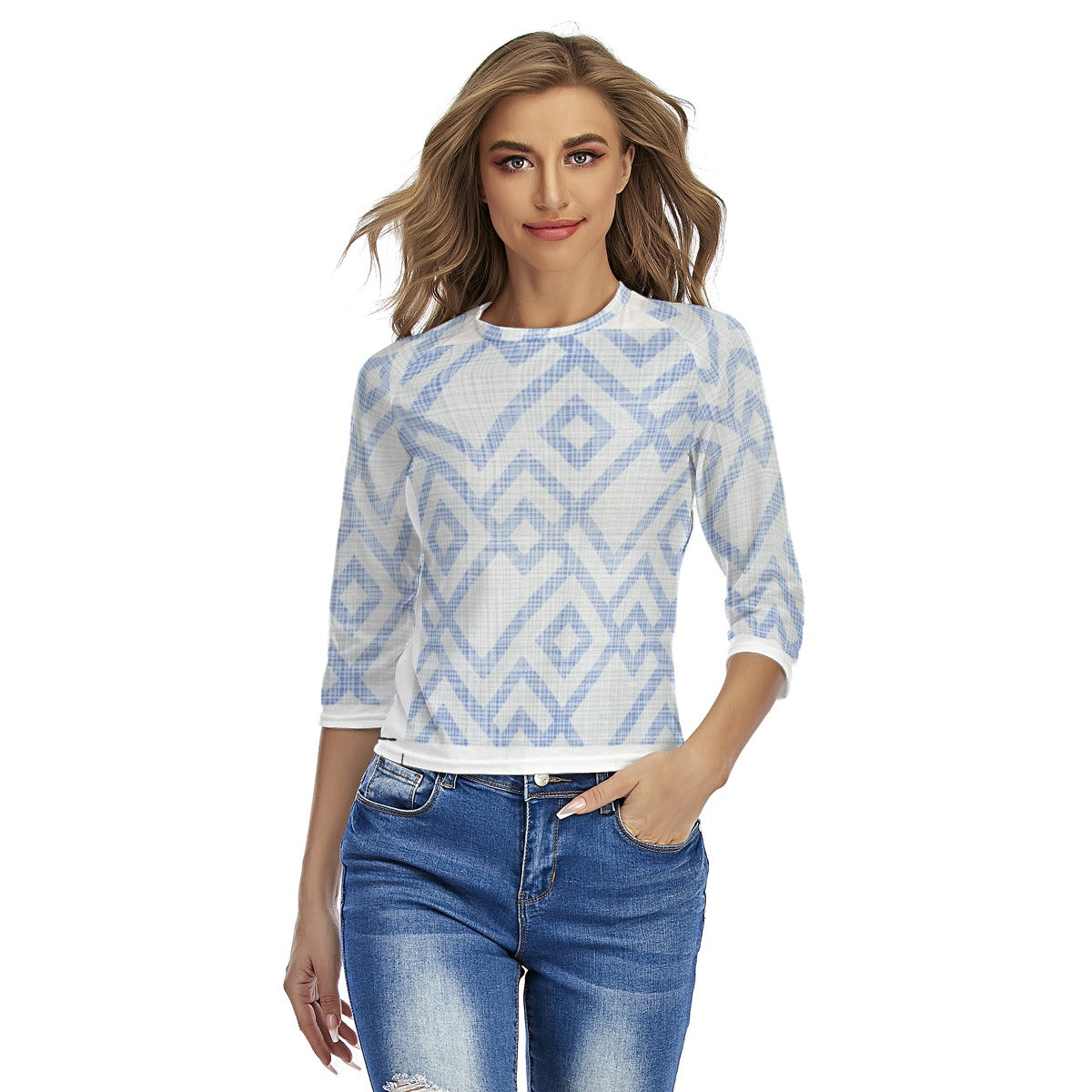 All-Over Print Women's Raglan Sleeves T-shirts