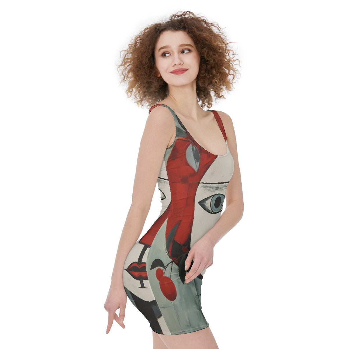 All-Over Print Women's Bodycon Dress