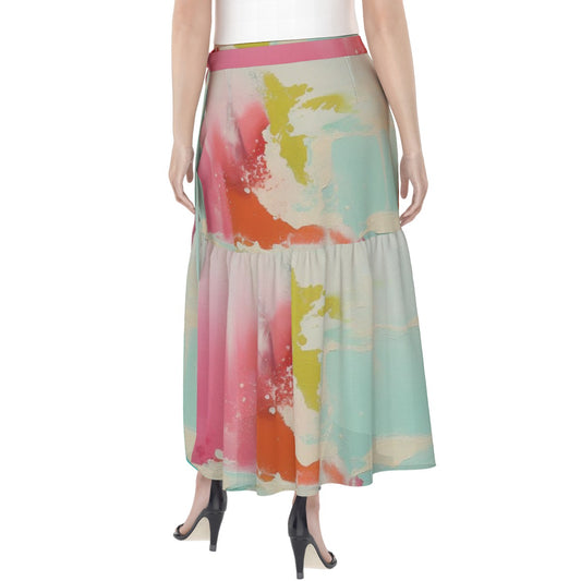 All-Over Print Women's Wrap Skirt