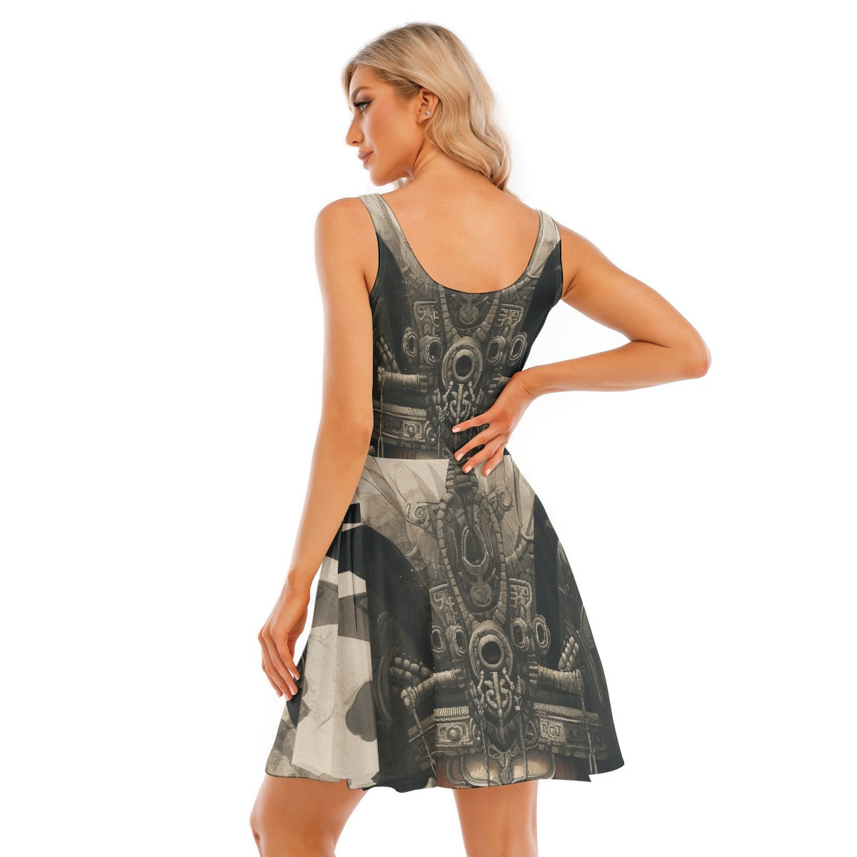 All-Over Print Women's Tank Vest Dress