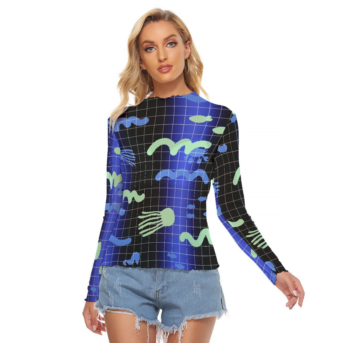 All-Over Print Women's Mesh T-shirt