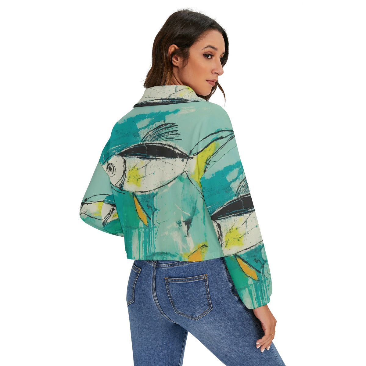 All-Over Print Women's Zip Jacket