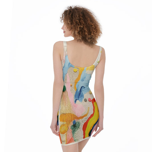 All-Over Print Women's Bodycon Dress