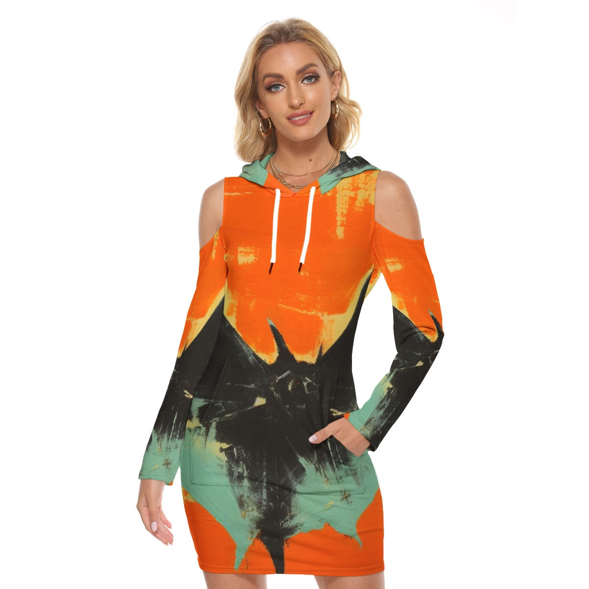 All-Over Print Women's Tight Dress