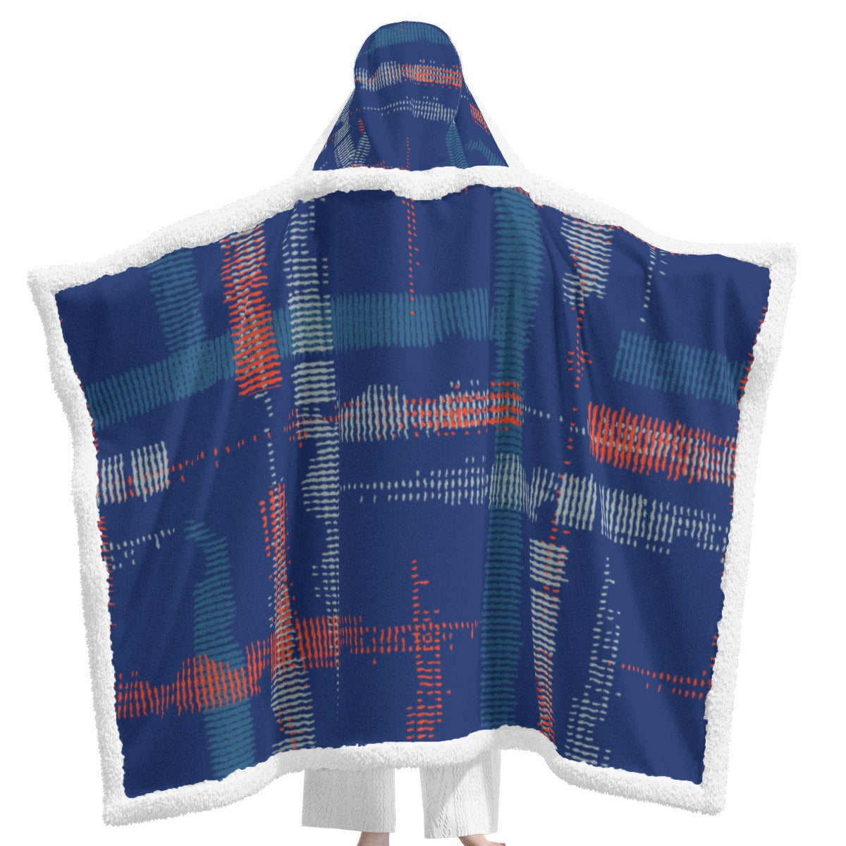 All-Over Print Unisex Wearable Hooded Blanket