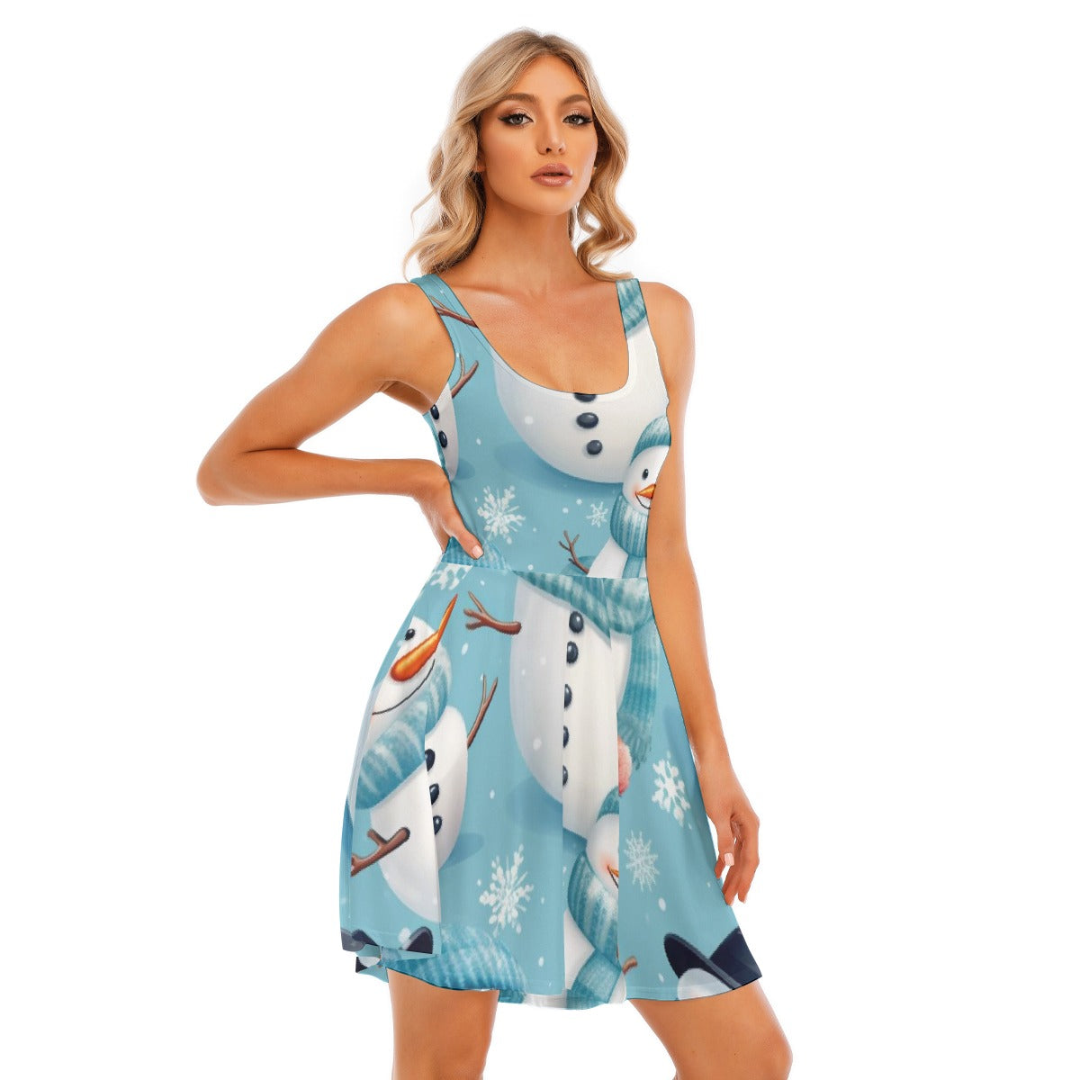 All-Over Print Women's Tank Vest Dress