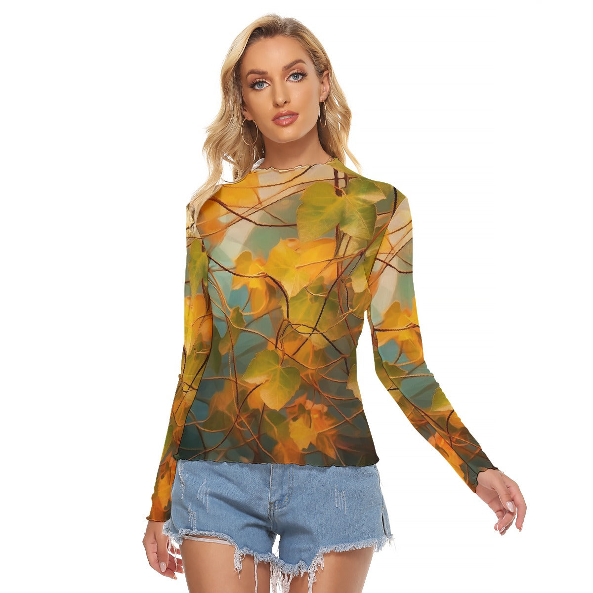 All-Over Print Women's Mesh T-shirt