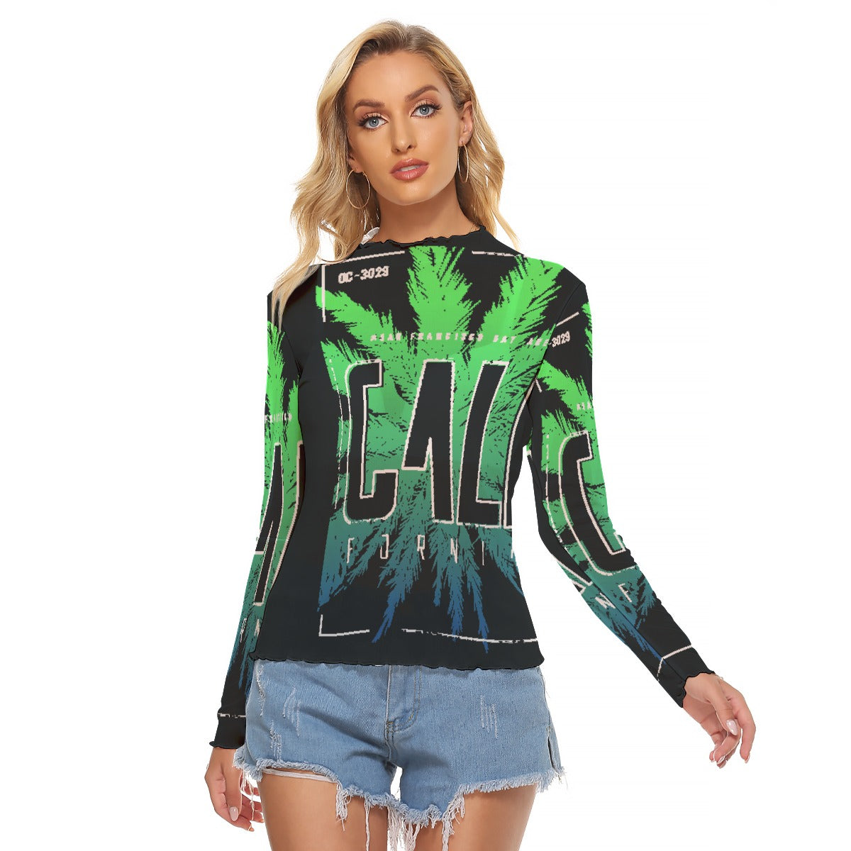 All-Over Print Women's Mesh T-shirt