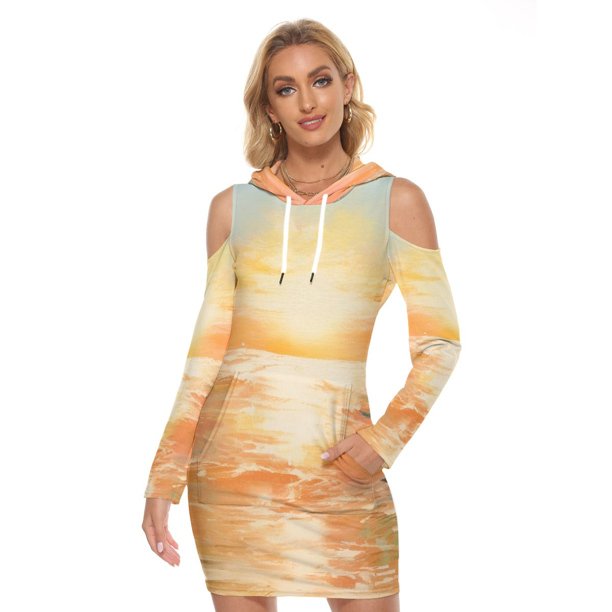 All-Over Print Women's Tight Dress