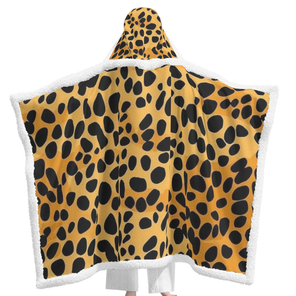 All-Over Print Unisex Wearable Hooded Blanket